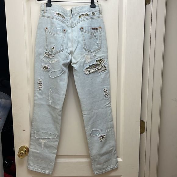 ROBERTO CAVALLI DESTROYED & PRETTY JEANS - Picture 5 of 11